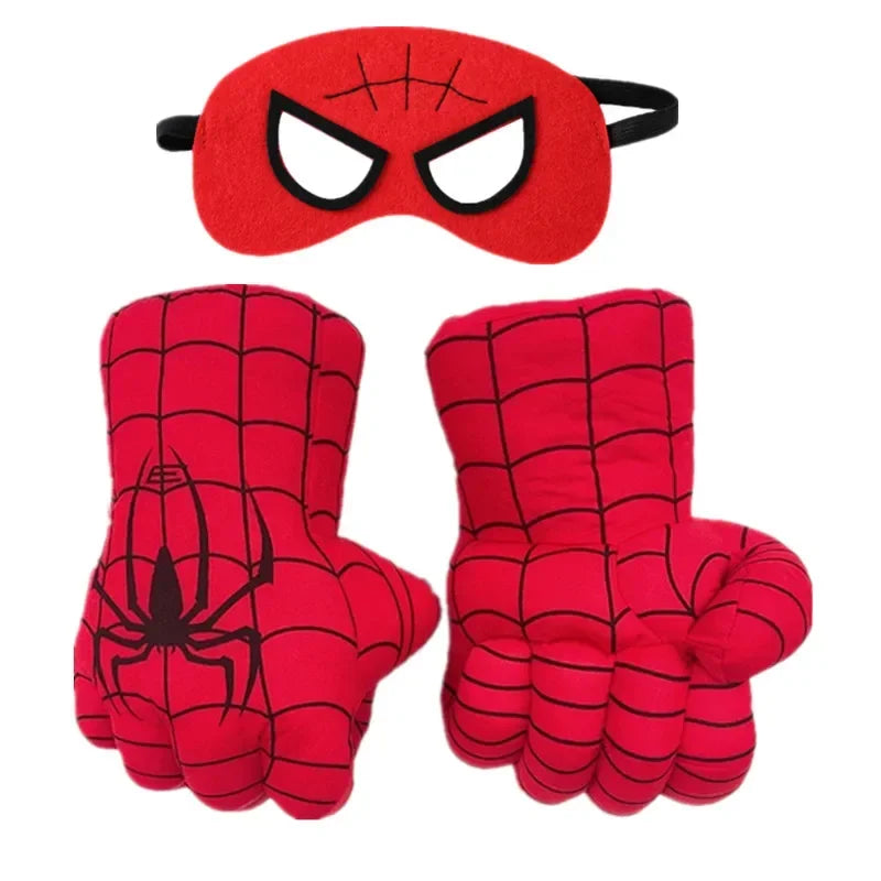 Superhero Cartoon Foam Gloves for Kids Halloween Cosplay and Costume Play