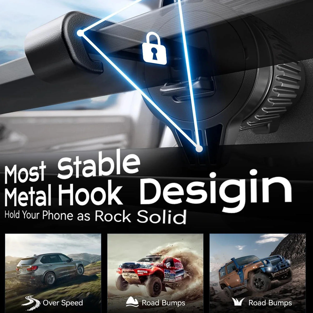 Magnetic Wireless Car Charger – 15W Air Vent Mount for iPhone 16 15 14 13