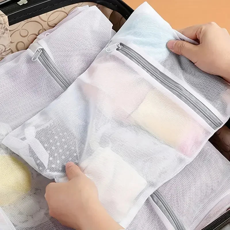 Honeycomb Mesh Laundry Bags – Durable Protective Net for Delicates Wash