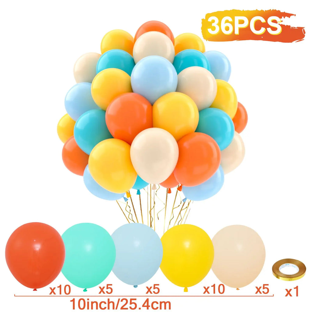 Metallic Pearl and Confetti Balloons – Decorative Latex Set for Party Events