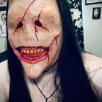 Creepy Demon Mask – Hairy Horror Prop for Halloween Cosplay Parties