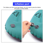 Portable Inflatable Camping Pillow – Compressible Air Cushion for Outdoors