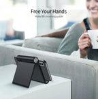 Adjustable Portable Phone Stand – Foldable Desk Holder for Smartphones