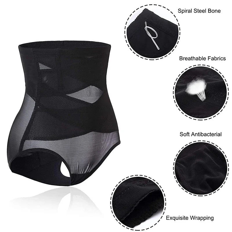 High Waist Shapewear Panties – Tummy Control Underwear for Body Slimming