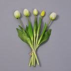 Artificial Tulip Bouquet – Real Touch Floral Decor for Wedding Home