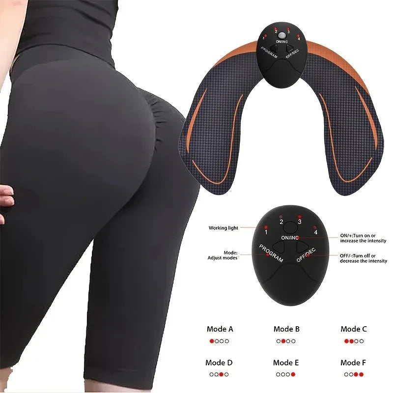 Wireless Hip Trainer – Electric Muscle Stimulator for Fitness and Slimming