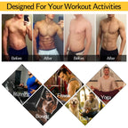 Men Sweat Sauna Vest – Neoprene Body Shaper for Gym Weight Loss