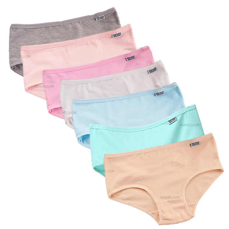 Cotton Brief Panties – Plus Size Women's Sexy Underwear for Daily Comfort