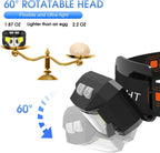 Rechargeable LED Headlamp – Ultra-Light Waterproof Light for Outdoor Sports