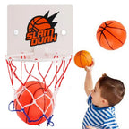 Mini Indoor Basketball Hoop – Wall Mount Backboard for Kids Bedroom Play