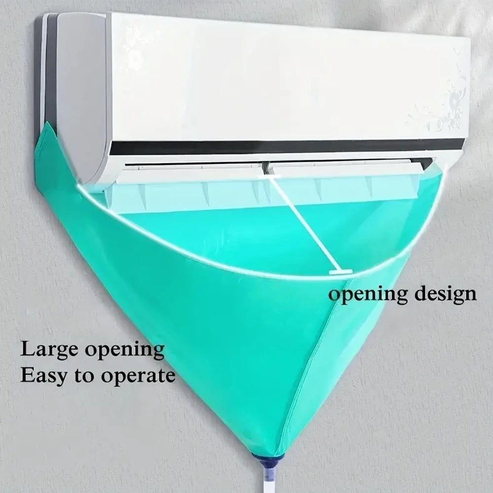 Air Conditioner Cleaning Kit – Leak-proof Cover for Professional Home Maintenance