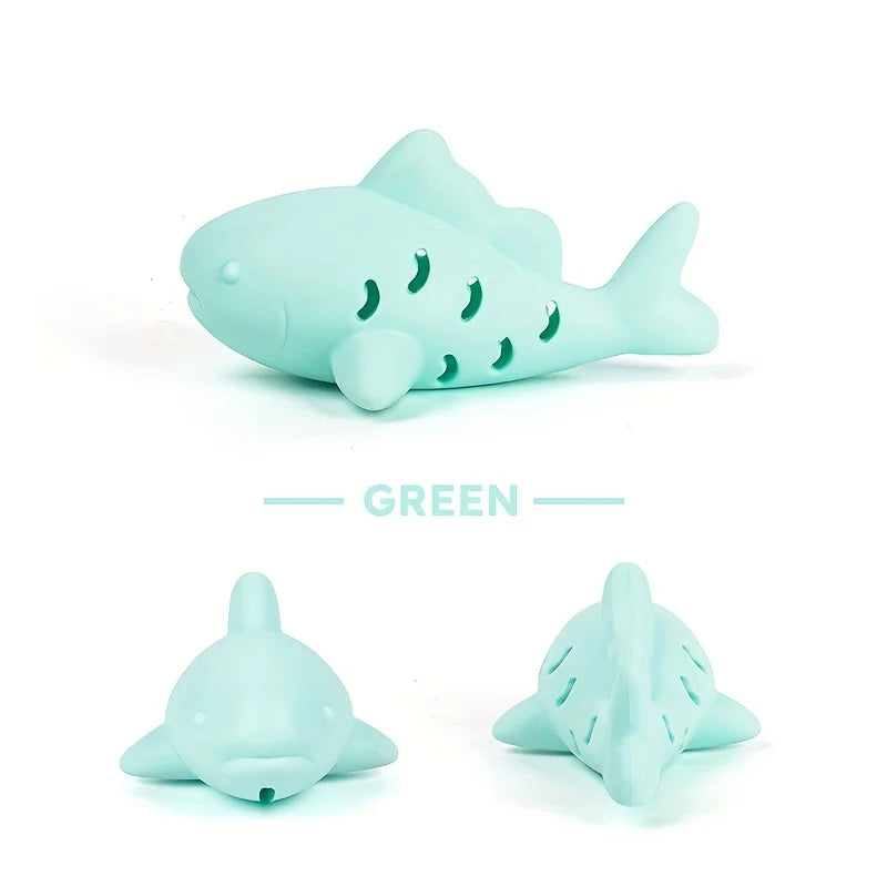 Silicone Treat Dispenser Toy – Durable Bite-Resistant Pet Dental Chewer