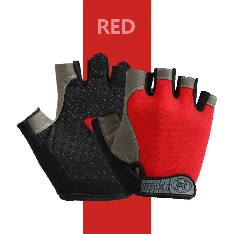 Half Finger Sport Gloves – Breathable Anti-Slip for Cycling and Gym