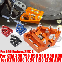 Foldable Rear Brake Pedal Tip – Aluminum Footrest Extension for KTM Adventure