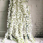 Artificial Wisteria Flower Garland – Hanging Vines for Wedding Party Decor