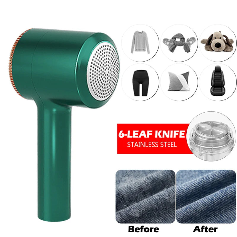 Electric Lint Remover – Rechargeable Fabric Shaver for Clothes and Sweaters