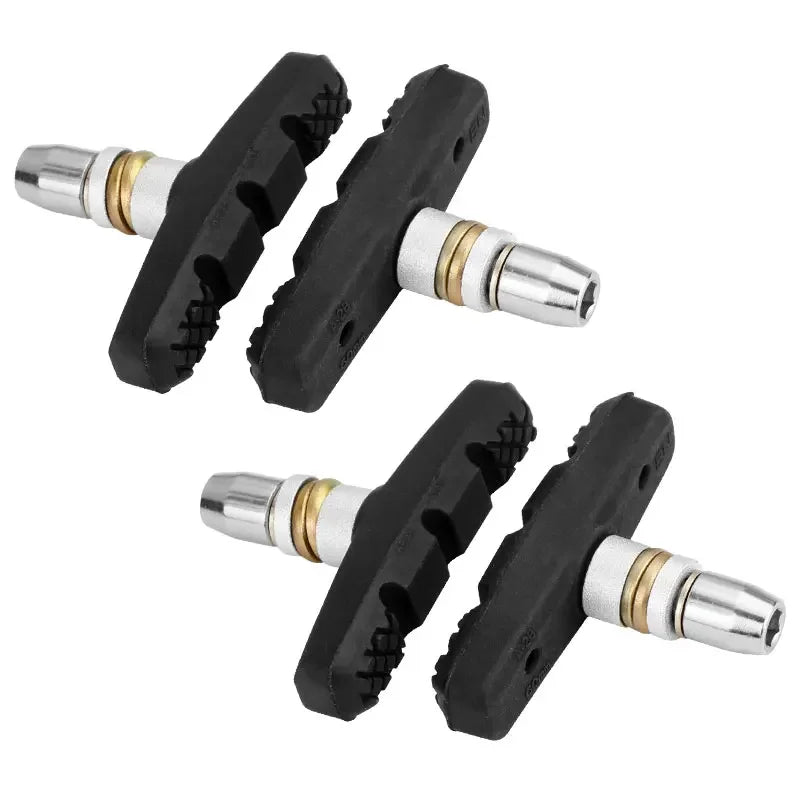 60mm Threaded V-Brake Pads – All-Weather MTB Brake Shoes for Mountain Bikes