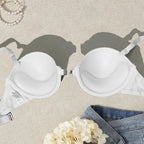 Front Closure Demi Bra – Invisible T-Shirt Lingerie for Women