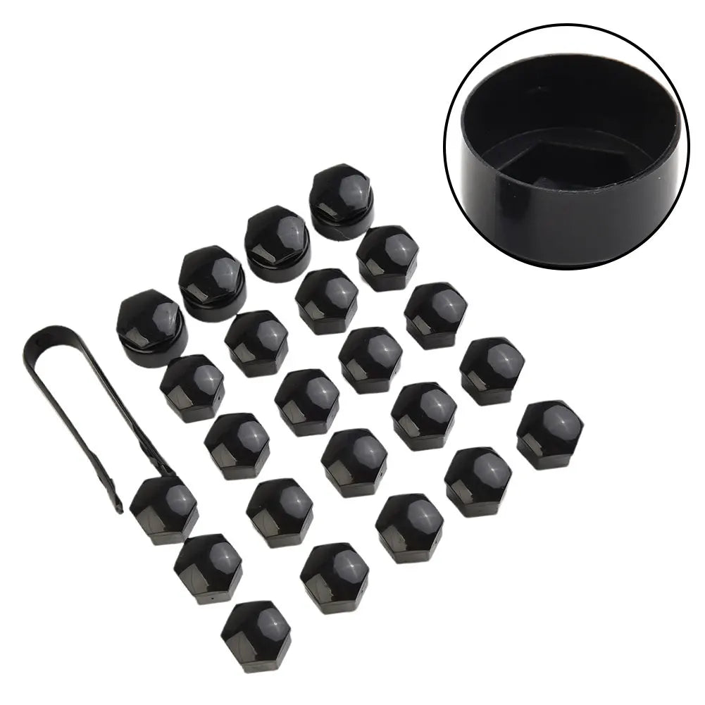 17mm Wheel Nut Covers – Anti-Rust Bolt Caps for Car Hub Protection