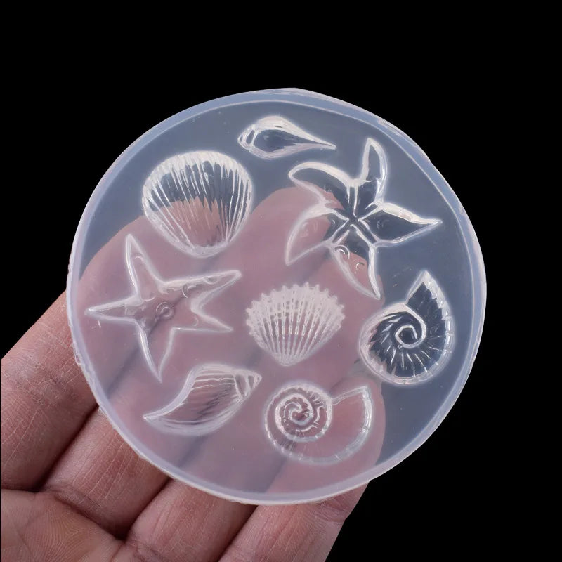 Irregular Shell Silicone Mold – Epoxy Resin Casting for Aromatherapy Crafts