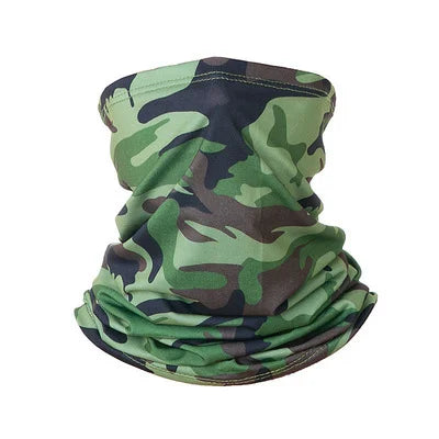 Ice Silk Turban Bandana – UV Protection Neck Mask for Outdoor Cycling Hiking