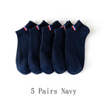 Mens Breathable Boat Socks – Thin Cotton Blended Casual Footwear for Summer