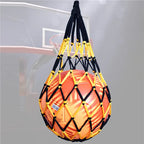 Nylon Mesh Sports Carry Bag – Ball Storage Net for Youth Basketball Soccer