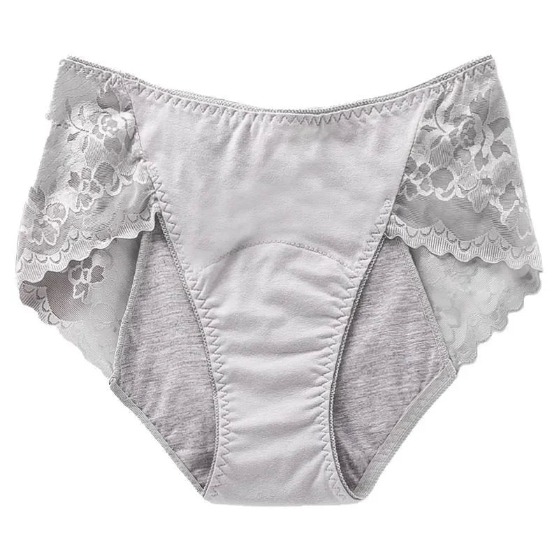 Lace Period Underwear – Leakproof Sanitary Shorts for Women's Menstrual Cycle