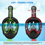 Full Face Snorkel Mask – Anti Fog Diving Gear for Adults and Kids
