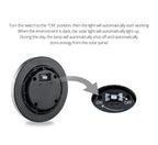 Solar LED Disk Lights – Waterproof Outdoor Landscape Path Lighting for Garden