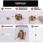 Minimalist LED Wall Light – Dimmable Indoor Fixture for Living Room Bedroom