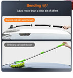 Telescoping Car Wash Brush – Soft Chenille Mop for Auto Detailing