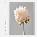 Artificial King Protea Flower – 25 Inch Faux Botanical for Home Wedding Decor