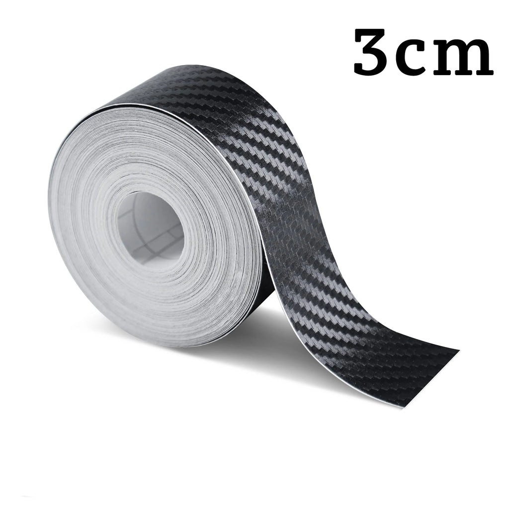 Nano Carbon Fiber Protective Strip – 10m Waterproof Tape for Car Exterior