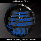 Reflective Motorcycle Rim Stripes – Wheel Hub Decals for Kawasaki Z900