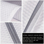 Honeycomb Mesh Laundry Bags – Durable Zippered Pouches for Delicate Washing
