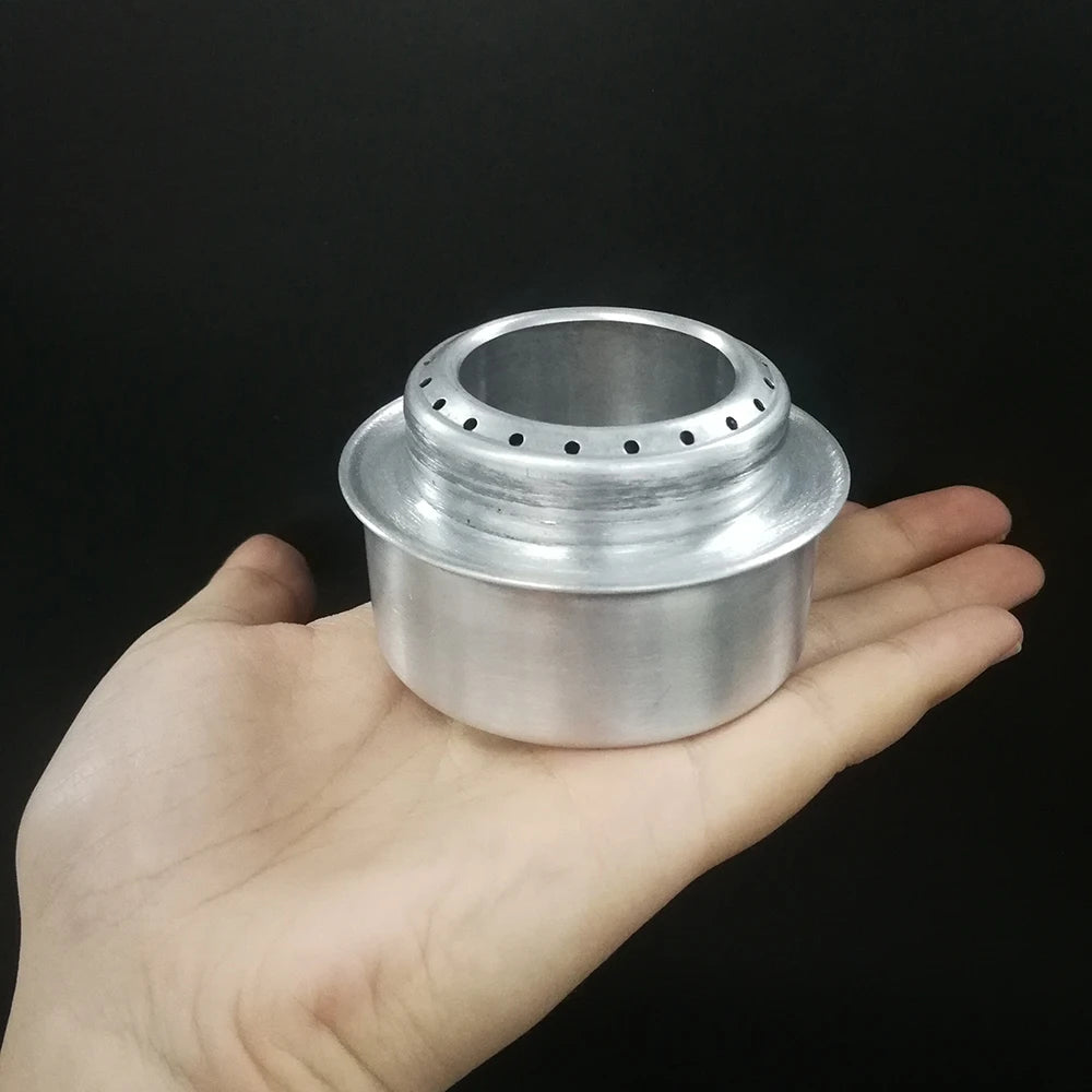 Portable Alcohol Stove Windshield – Ultralight Aluminum for Camping Hiking