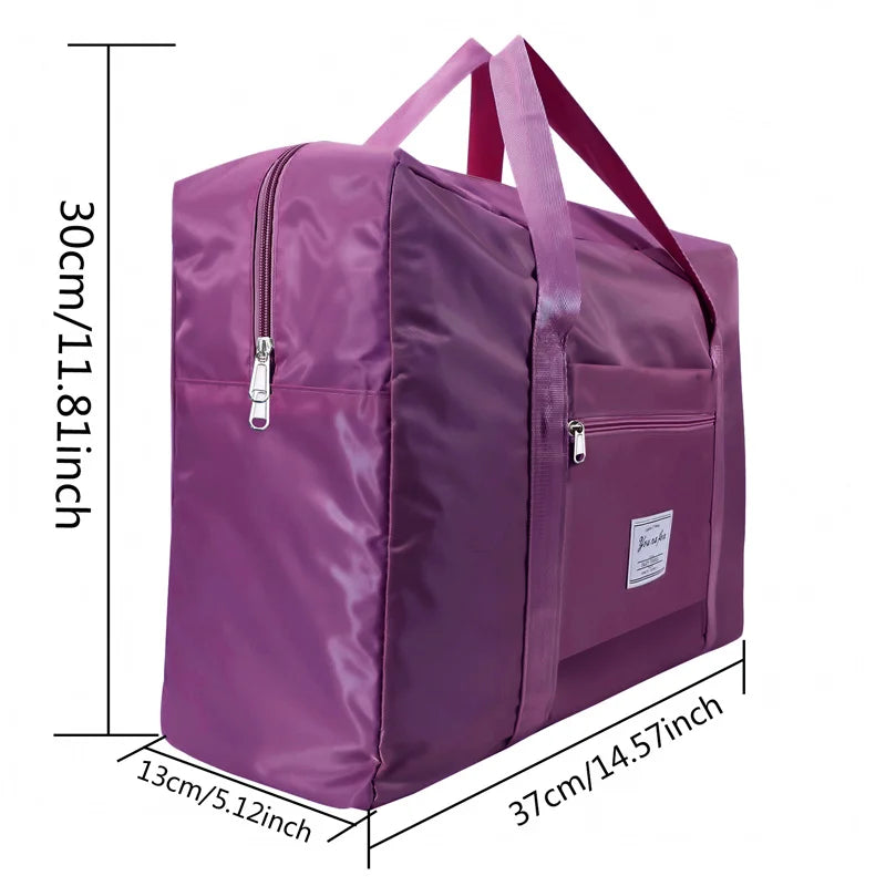 Folding Travel Duffel Bag – Waterproof Large Capacity Hand Luggage for Trips