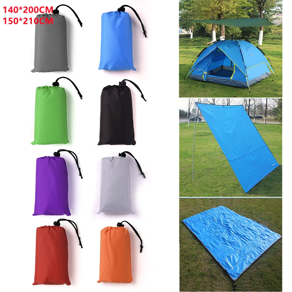 Waterproof Camping Tarp – Sun Shade Canopy for Outdoor Hiking Survival