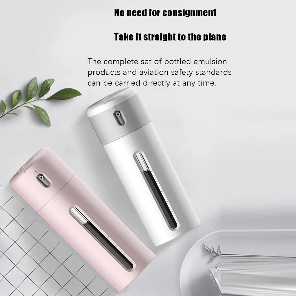 4-in-1 Travel Dispenser – Leakproof Sub-bottle for Shampoo and Lotion