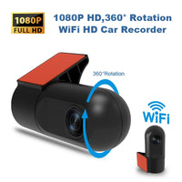 WiFi Dash Camera – 1080P HD 360 Degree Recorder for Smart Car Monitoring