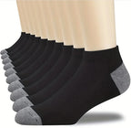 Cotton Mid-calf Socks – Solid Colour Daily Wear for Men