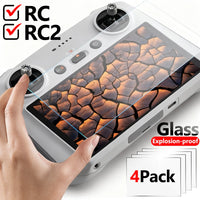 Tempered Glass Screen Protector – Anti-scratch Shield for DJI RC Remote