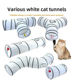 Foldable Pet Tunnel – Interactive Cat Toy for Indoor Training and Play