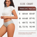 Cotton Briefs – Soft Striped Low Rise Underwear for Women