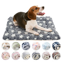 Flannel Pet Sleeping Mat – Warm Winter Cushion for Small and Large Dogs