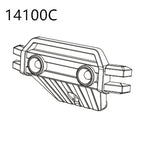 RC Car Spare Parts – Differential Shock and Tire Set for 1/14 Scale Models