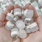 Mini USB LED Night Light – Portable Eye Protection for Bedroom Reading
