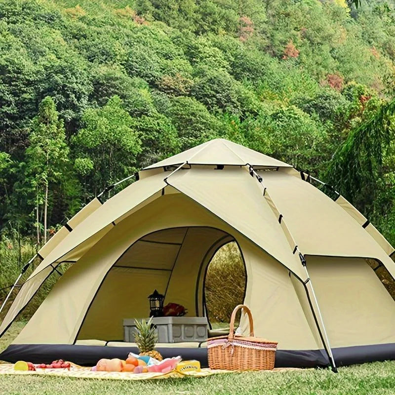 Automatic Camping Tent – Waterproof Double-Deck Shelter for Outdoor Travel