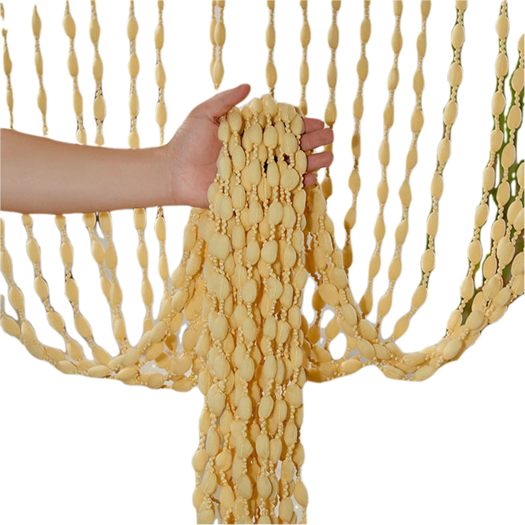 Beaded String Curtain – Decorative Tassel Divider for Home Wedding Salon